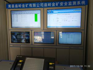 嵩縣廟嶺金礦安全避險系統